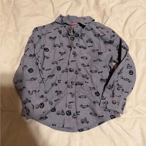 Wrangler Gray Shirt with Car Design